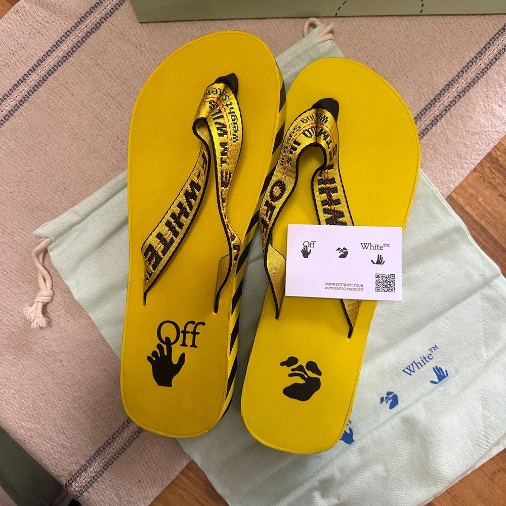 Industrial Logo Platform Flip Flop (Men)